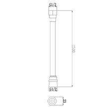 150cm Heavy Duty Replacement Shower Hose